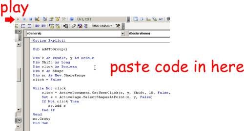 paste code for vba macro here